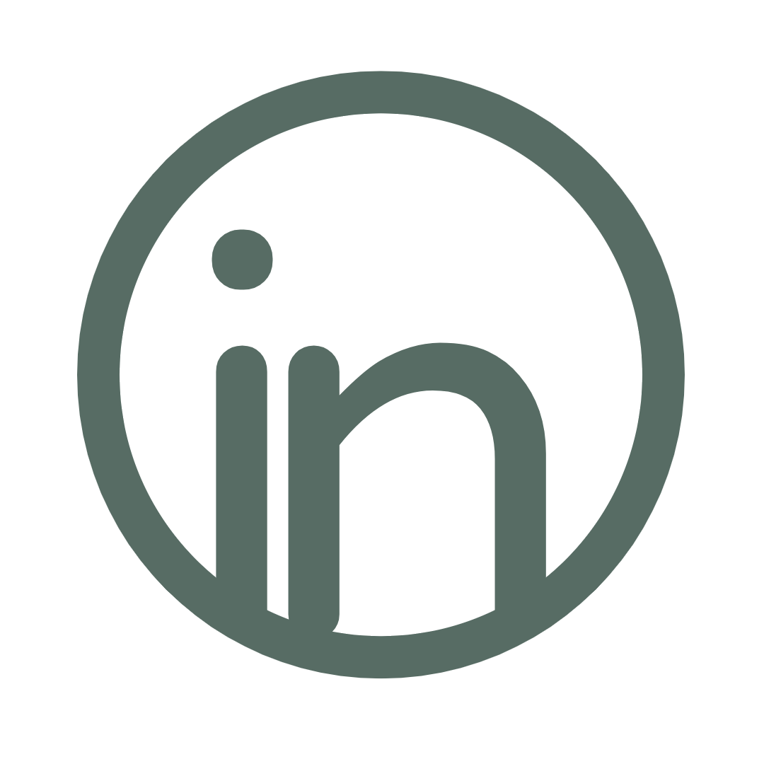 Button mit Link zum Linkedin-Account.